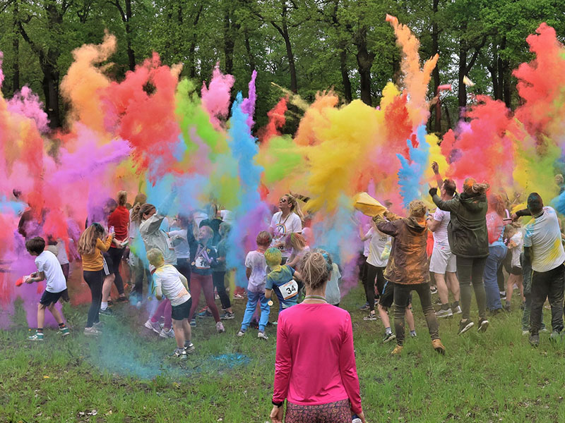 Succesvolle Kanteel Colorrun & Coudewater Run